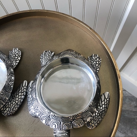 YANKEE CANDLE LARGE SEA TURTLE CANDLE HOLDER. S/2 - Picture 9 of 10